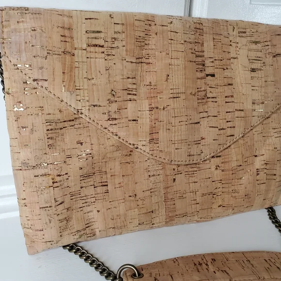 J CREW CORK CLUTCH AND MATCHING BELT SET - Picture 4 of 9